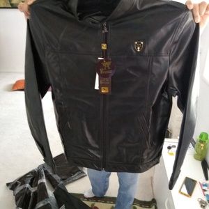 Emporio Armani leather jackets